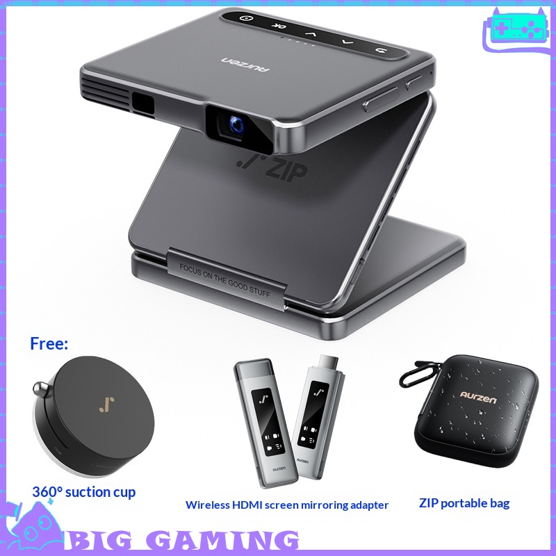 Home Cinema Projector Screen - ZIP Projector DLP Mini Portable Wireless