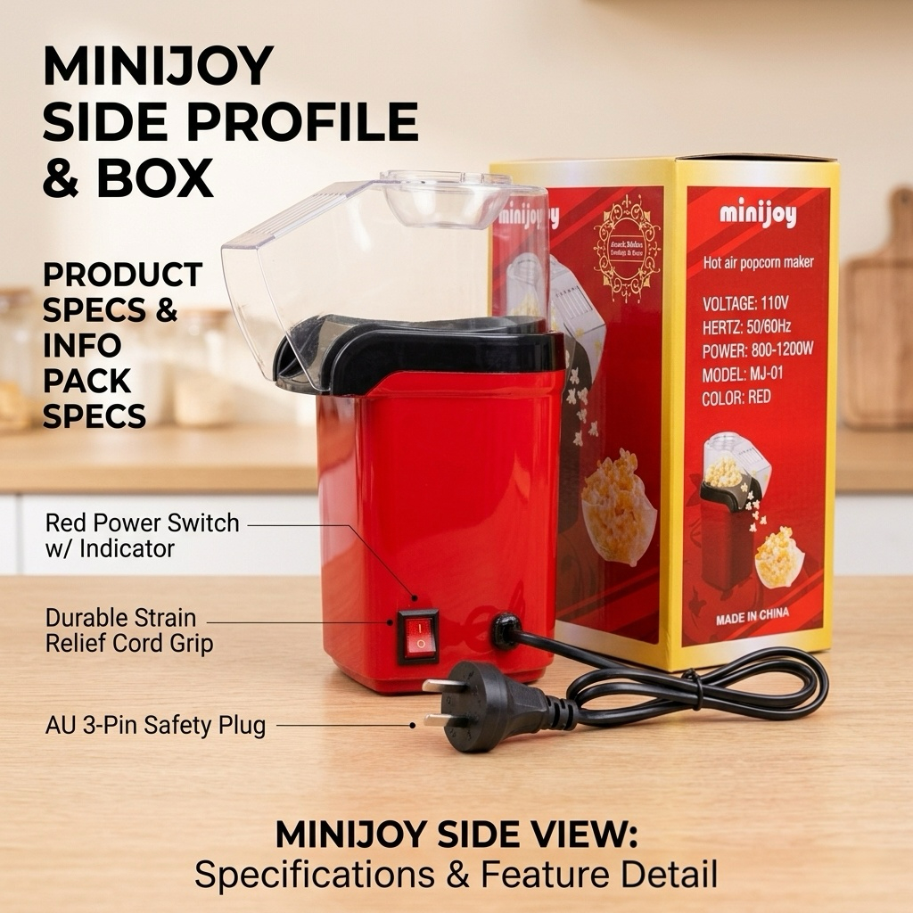 Popcorn Machine Home - Mini popcorn maker Hot Air Popcorn
