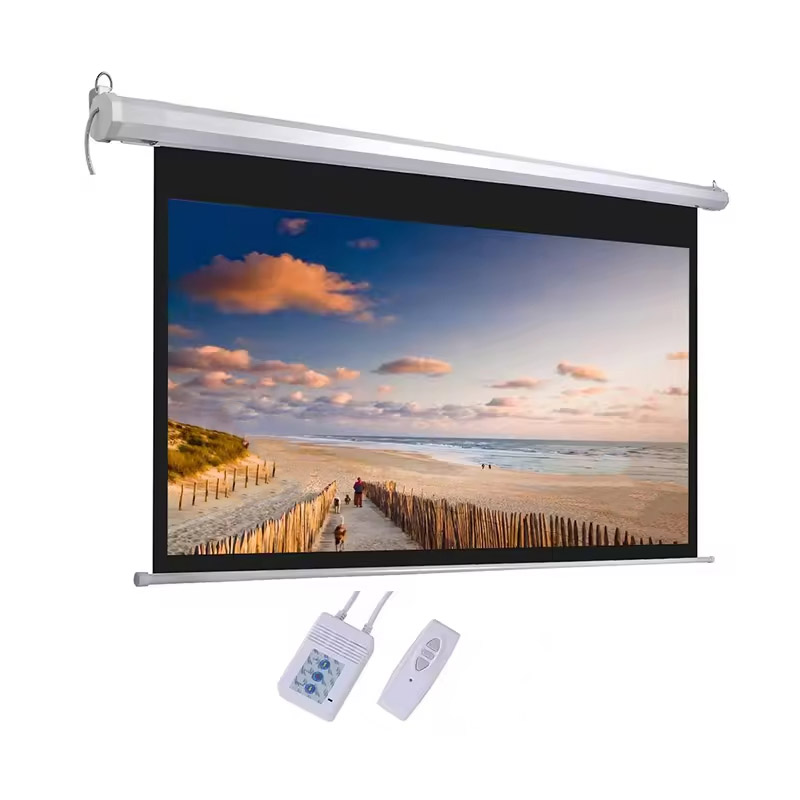 Home Cinema Projector Screen - 100'' 120''150''200''High Quality Electric Projector Screen