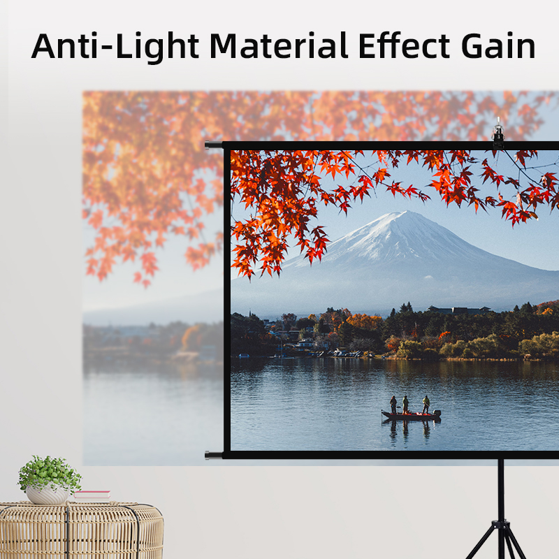 VEIDADZ Projector Screen With  - Home Cinema Projector Screen avis et prix