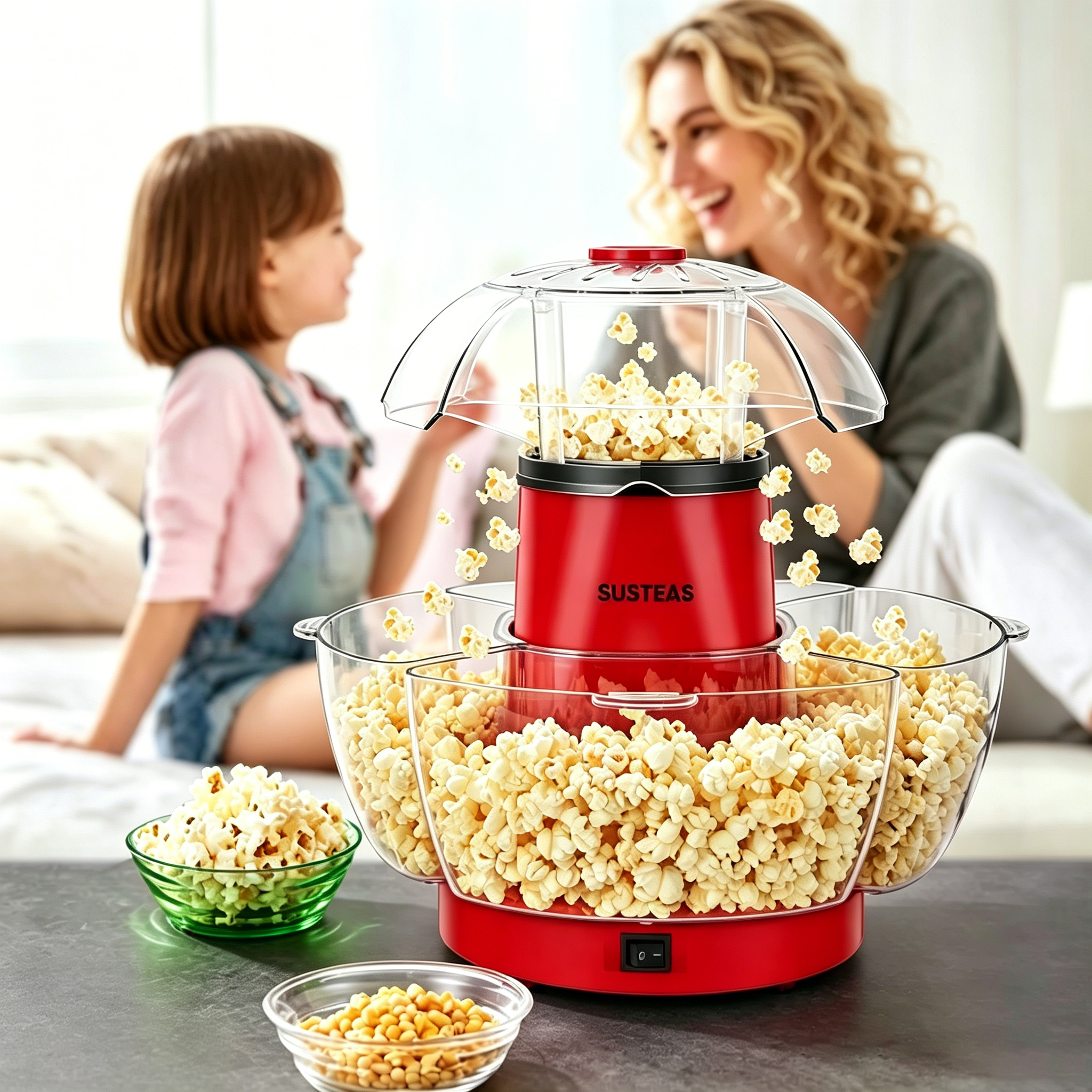 1200W Electric Hot Air Popcorn - Popcorn Machine Home avis et prix