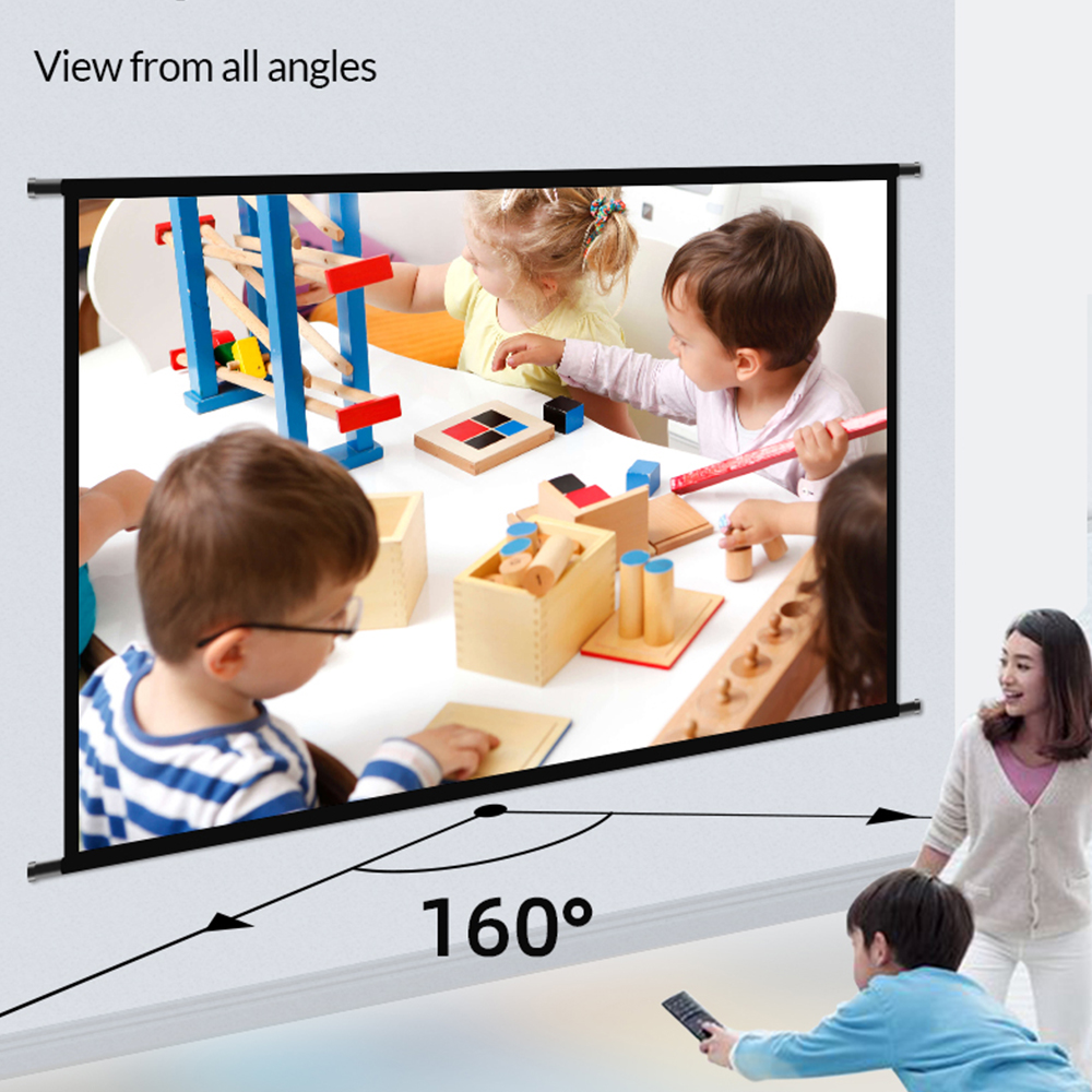 VEIDADZ Projector Screen Wall  - Home Cinema Projector Screen avis et prix