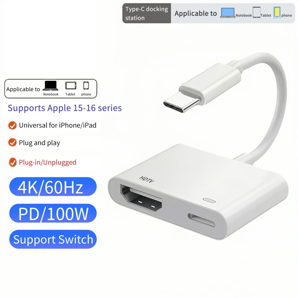 USB C to HDMI Adapter For iPho - Hdmi Arc Cable avis et prix