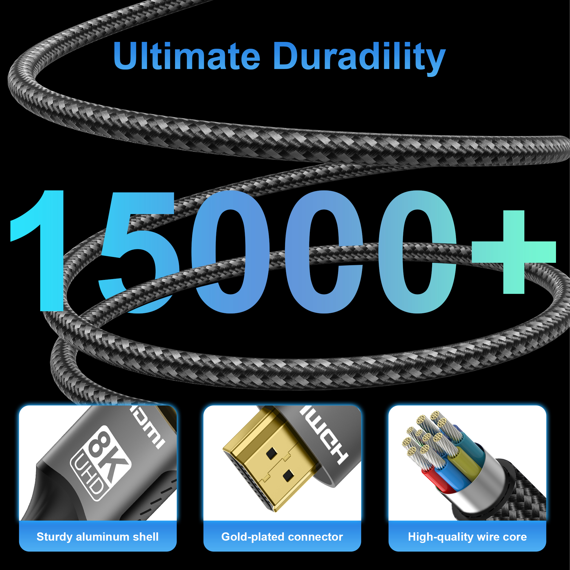 8K HDMI Cable 2.1, Available L - Hdmi Arc Cable avis et prix