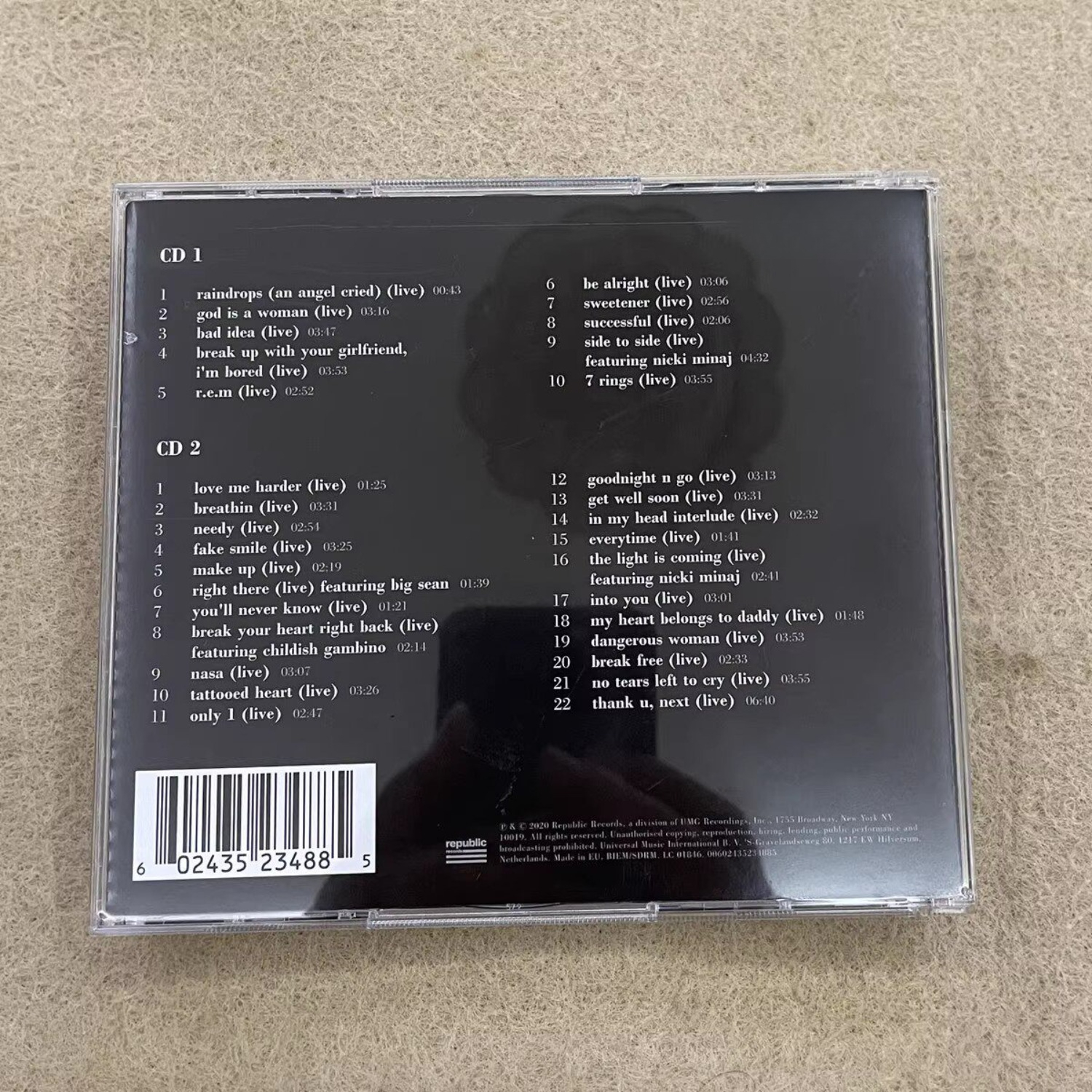 Rare Sealed Ariana Grande K By - Home Cinema In avis et prix