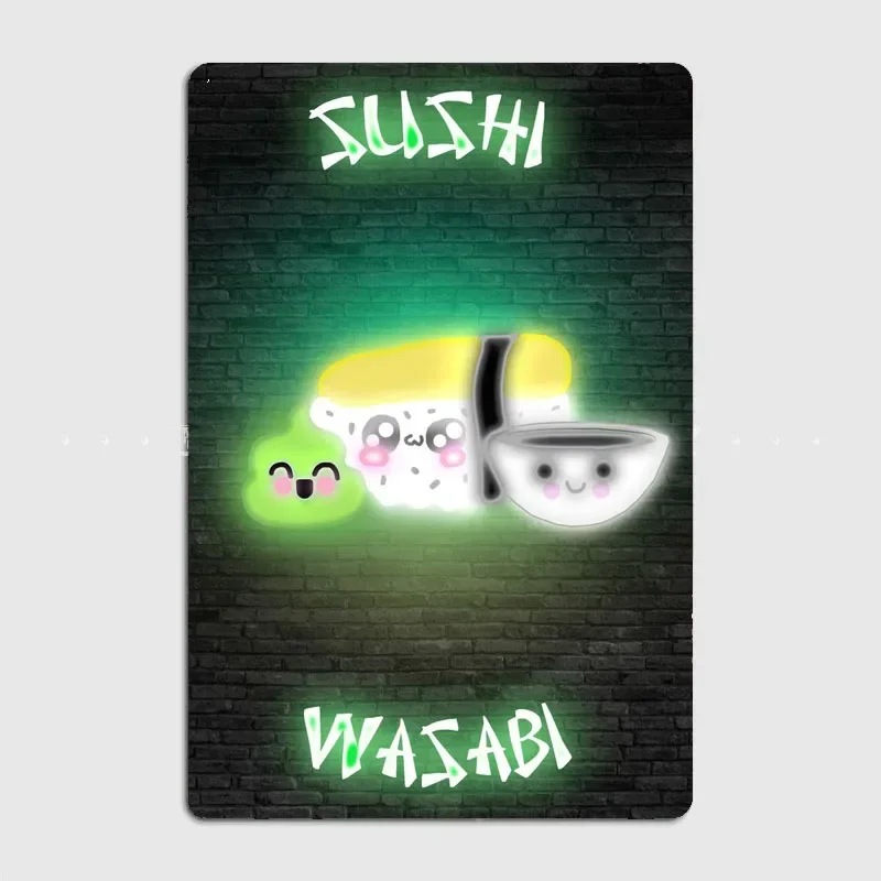 Sushi Wasabi Food Neon Sign Me - Home Cinema Food avis et prix