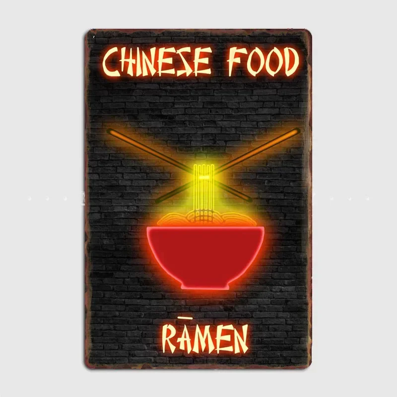 Ramen Food Neon Sign Metal Sig - Home Cinema Food avis et prix