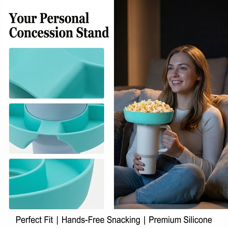 Divided Snack Plate with Cup H - Home Cinema Food avis et prix