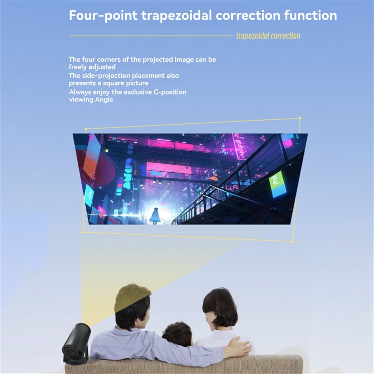 Top 1080P Projector for Androi - Home Cinema Quad avis et prix