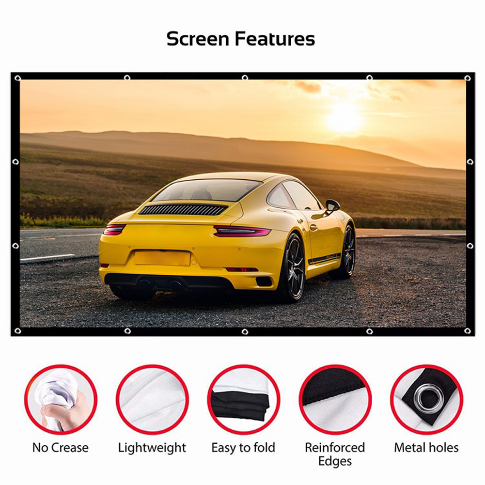 Portable Projector Screen Simp - Home Cinema Projector Screen avis et prix