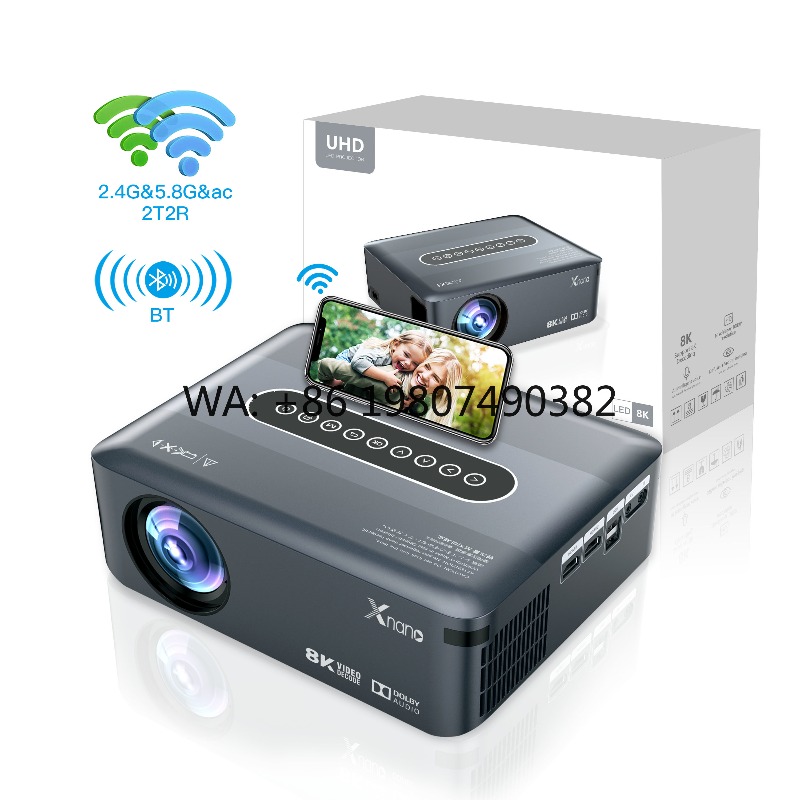 Full HD 1080P 4K LED Projector - Home Cinema Quad avis et prix