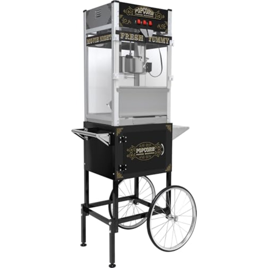 Popcorn Machine with Cart Whee - Popcorn Machine Home avis et prix