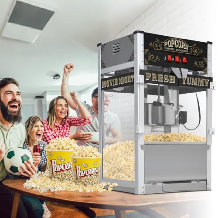 Popcorn Machine with Cart Whee - Popcorn Machine Home avis et prix