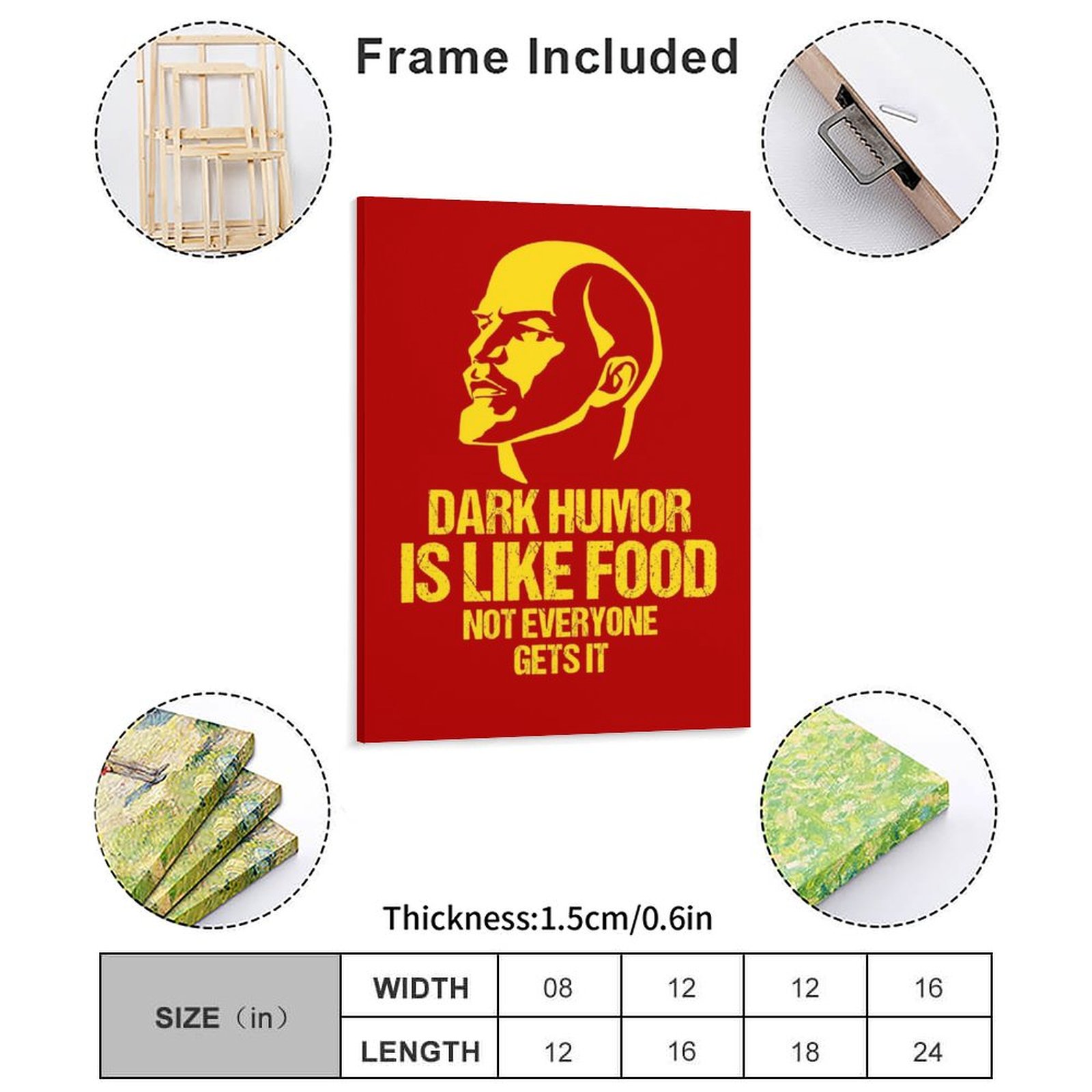 Lenin Dark Humor Is Like Food  - Home Cinema Food avis et prix