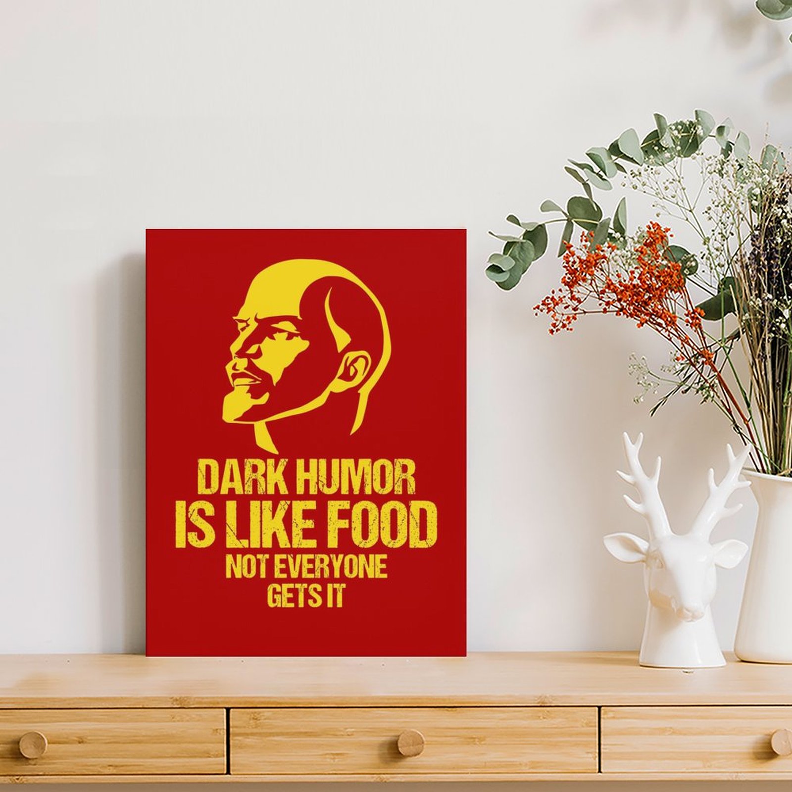 Lenin Dark Humor Is Like Food  - Home Cinema Food avis et prix