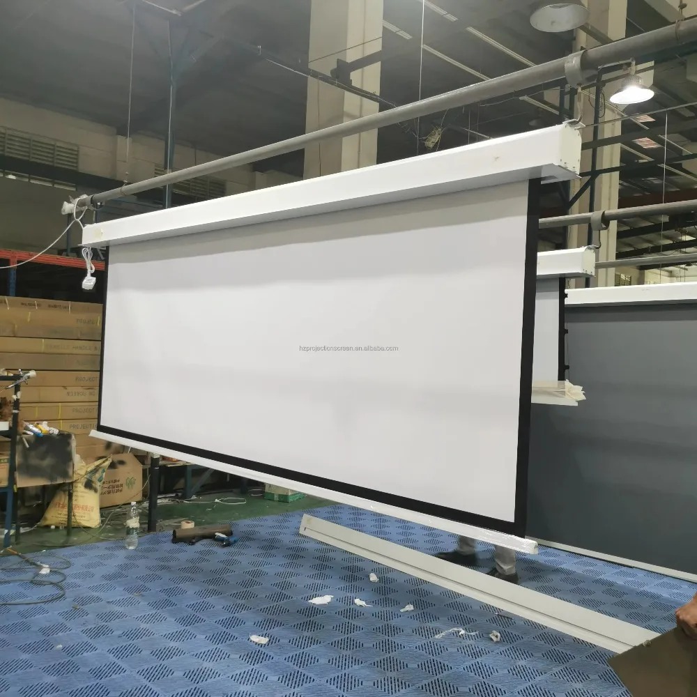CE Certified Electric Projecto - Home Cinema Projector Screen avis et prix