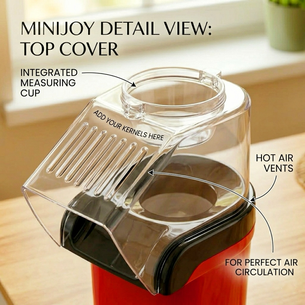 Mini popcorn maker Hot Air Pop - Popcorn Machine Home avis et prix