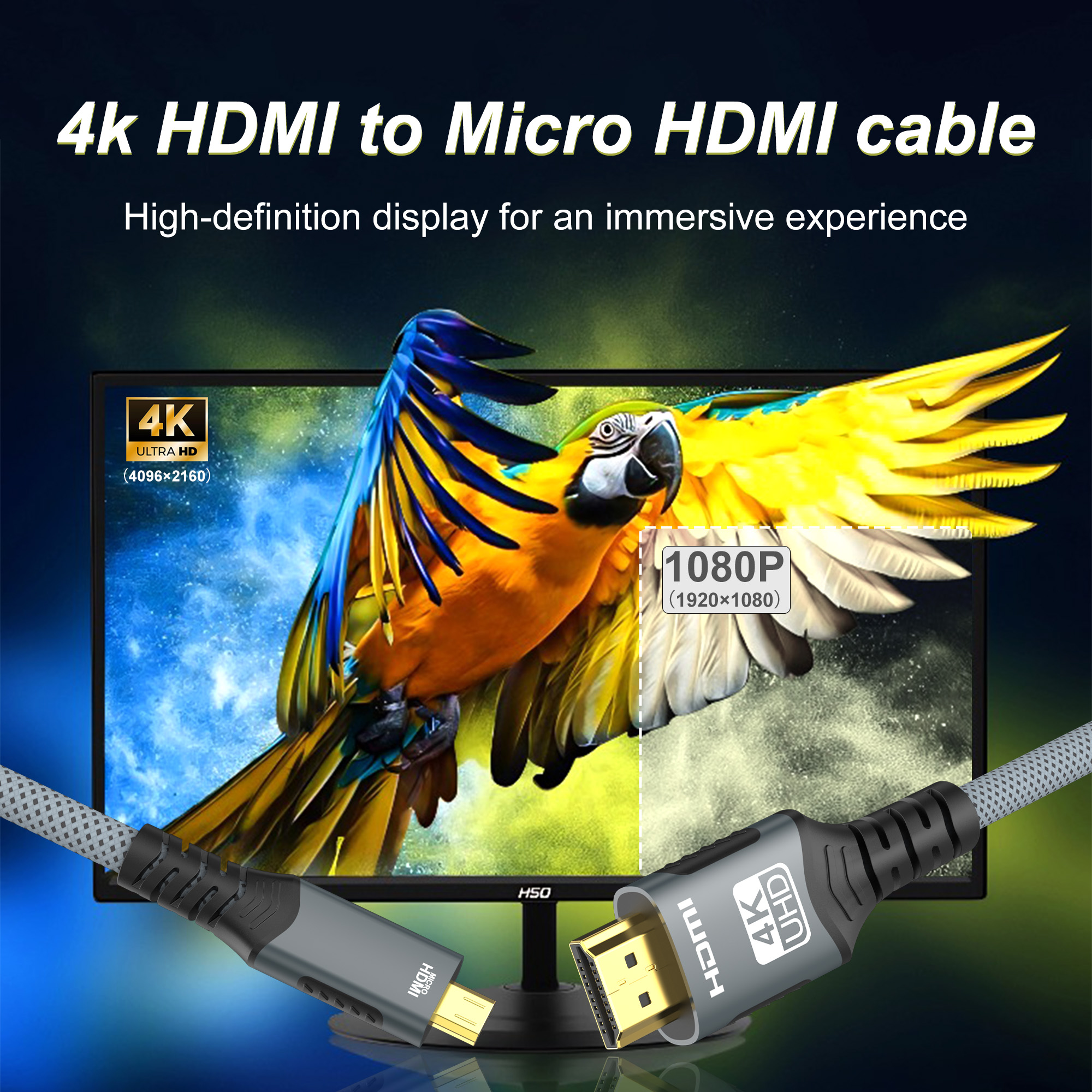 4K Micro HDMI-Compatible to HD - Hdmi Arc Cable avis et prix