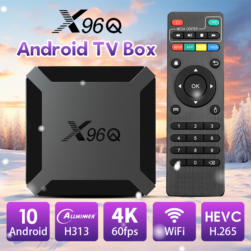 X96Q Android TV Box Quad Core  - Home Cinema Quad avis et prix
