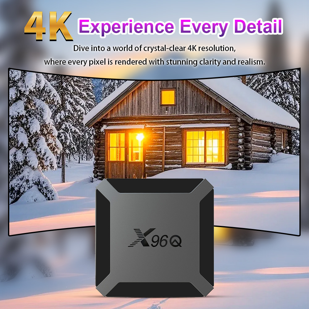 X96Q Android TV Box Quad Core  - Home Cinema Quad avis et prix
