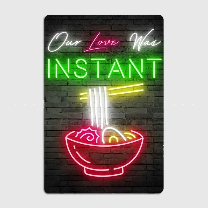 Neon love Noodles Food Neon Si - Home Cinema Food avis et prix