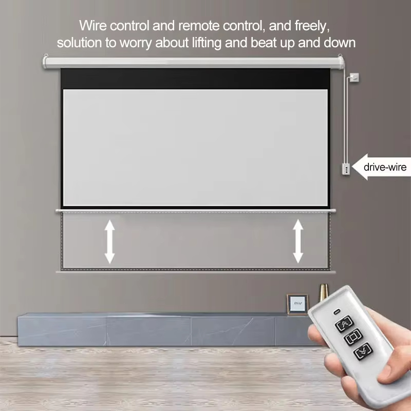 100'' 120''150''200''High Qual - Home Cinema Projector Screen avis et prix