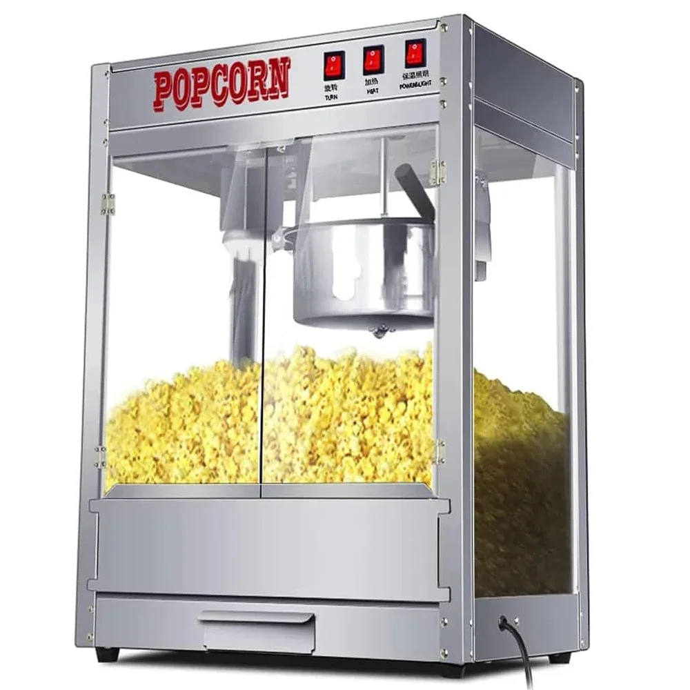 Stainless steel mobile 1400 wa - Popcorn Machine Home avis et prix
