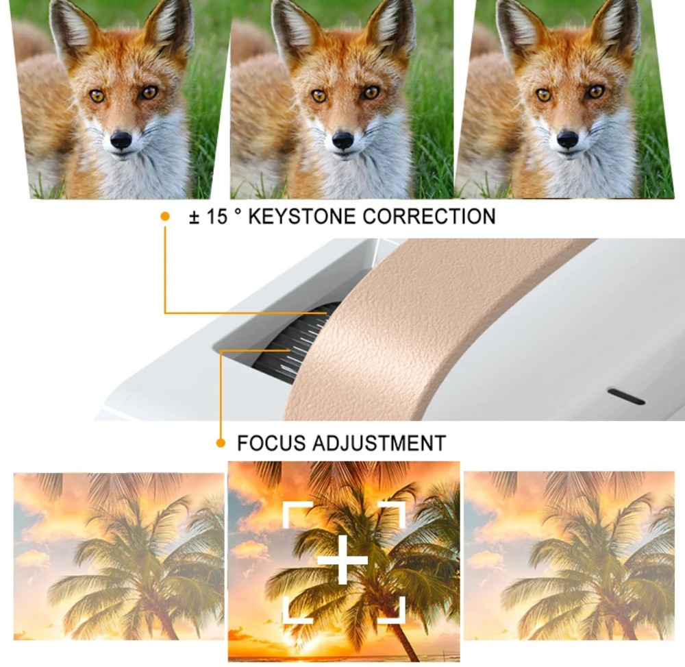 Portable Smart 4K Projector Mi - Home Cinema In avis et prix